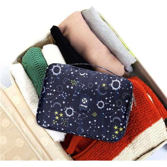 Hanging Travel Toiletry Bag Cosmetic Make up Organizer for Women Waterproof - Picture 2 of 7
